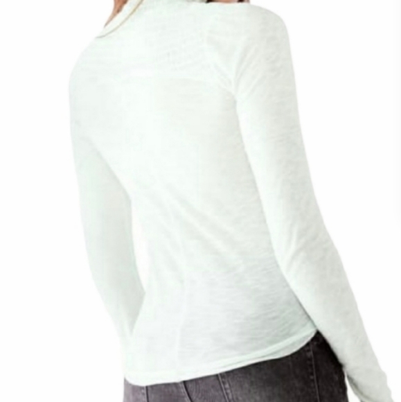 NWT Free People Caroline Smocked Turtleneck - Picture 3 of 10